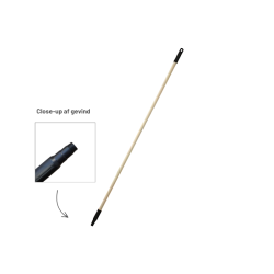 Trskaft 25x1550 mm med Gevind