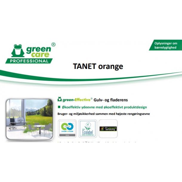 Universalreng�ring TANET SR 13 med ethanol/parfume orange Blomsterm�rket 1 ltr