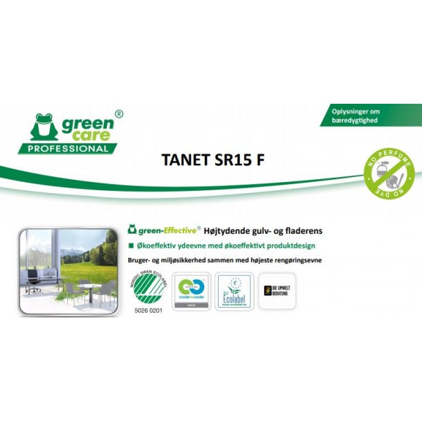 Universalreng�ring: Tanet SR15F u. Farve &amp; Parfume / 1 ltr.