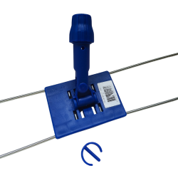 Fejemoppes�t 80 cm med 5 akrylmopper og kuglestang
