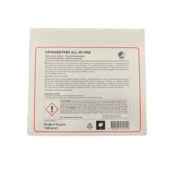 Opvasketabs, Mild, All-In-One, Svanem�rket, 80 stk.