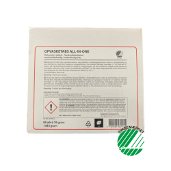 Opvasketabs, Mild, All-In-One, Svanem�rket, 80 stk.