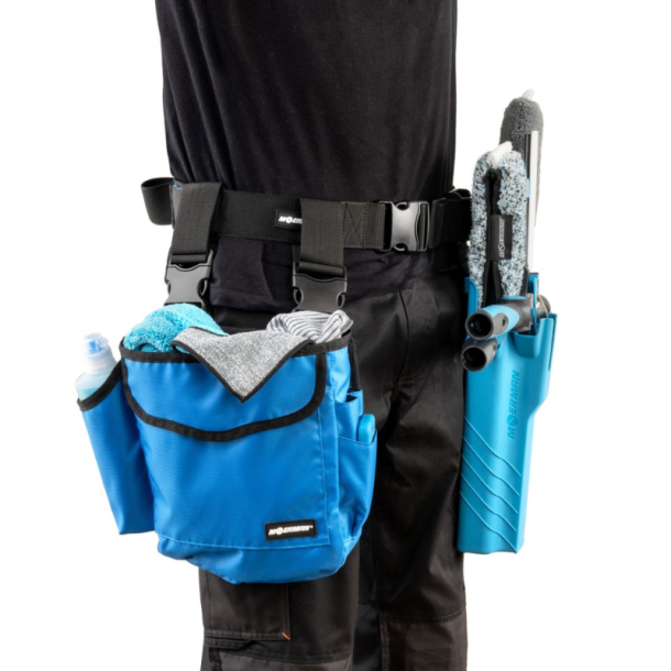 B�ltetaske til vinduespudser udstyr med rumopdeling