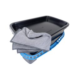 Microfiberklud i bambus 2-pak med scrub hj�rne