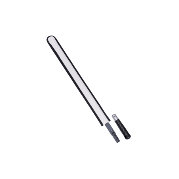 Flad b�jelig afst�ver med h�ndtag u. betr�k