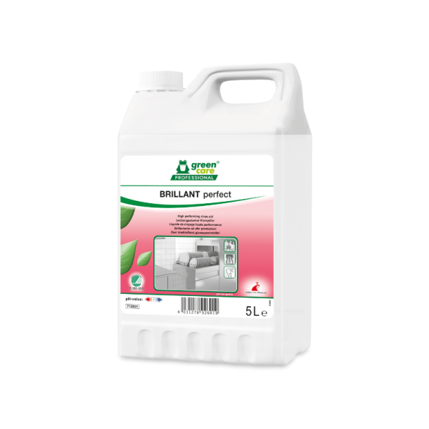 Maskinopvask: BRILLIANT Perfect u. Farve &amp; Parfume / 5 ltr.
