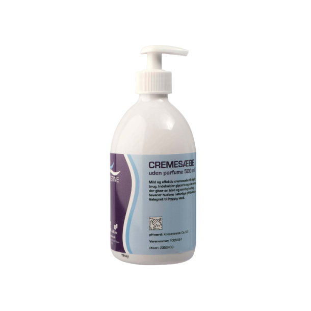 Svanem�rket cremes�be uden parfume og parabener 500 ml