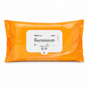 WipeClean spritservietter 80% til overfladedesinfektion
