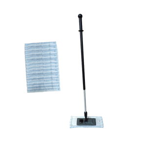 Drypmoppe starts�t 40 cm med 10 microfiber mopper