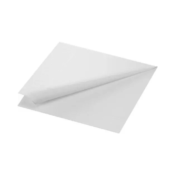 Duni middagsserviet, 33x33 cm 3-lag Hvid 125 stk