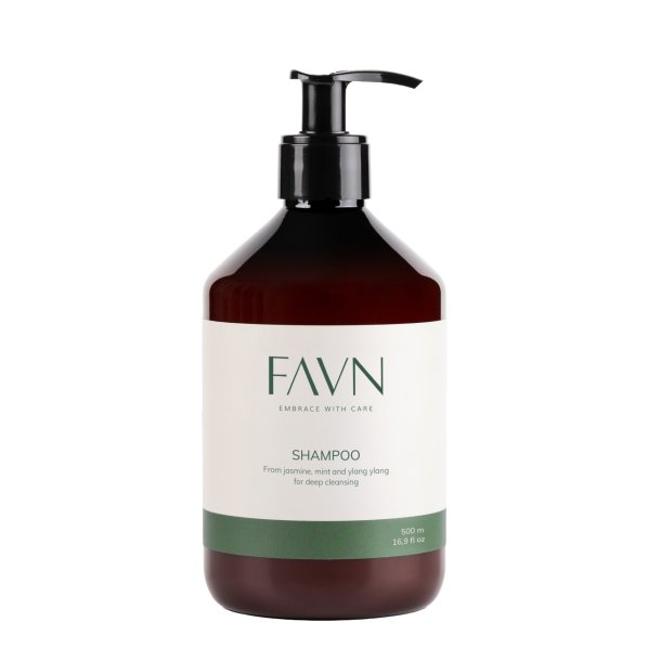 FAVN shampoo jasmint 500 ml vegansk