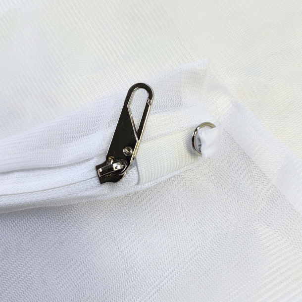 Finmasket vaskenet med lynl�s 60x90 cm