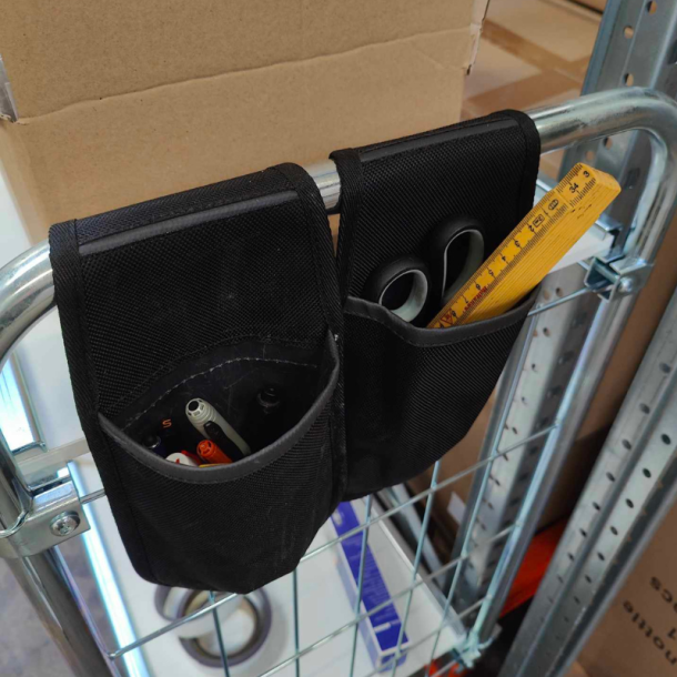 Flaskeholder til vasketaske