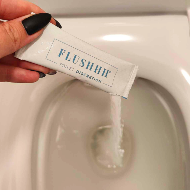 Flushhh, 14 stk. - Toilet discretion