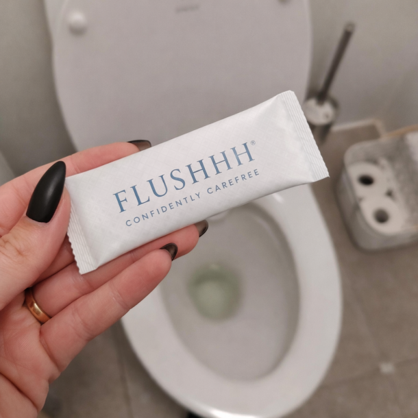 Flushhh - Toilet discretion