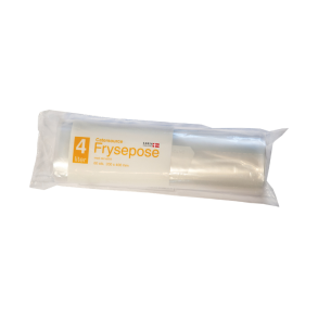 Frysepose 4 liter LDPE 34 my med skrivefelt 35 ruller