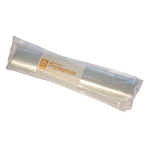 Frysepose 8 liter LDPE 34 my med skrivefelt 25 ruller