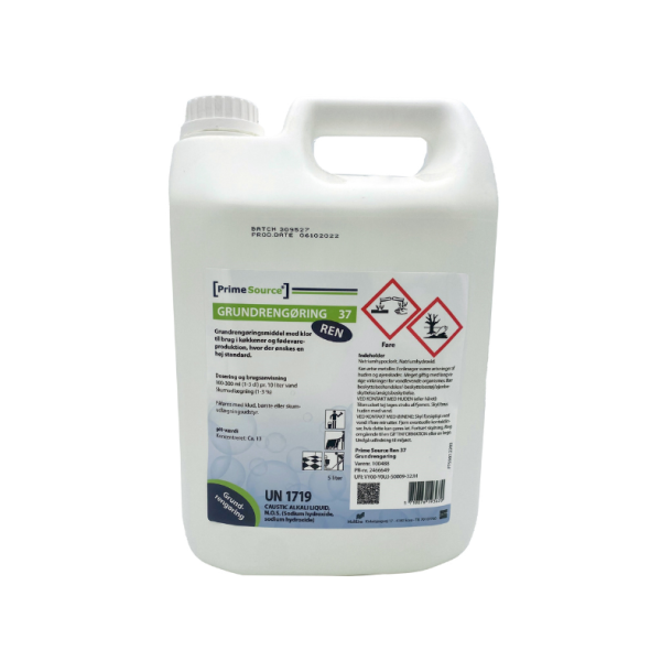 Grundrengring Prime Source Ren 37  m/Klor - 5lt