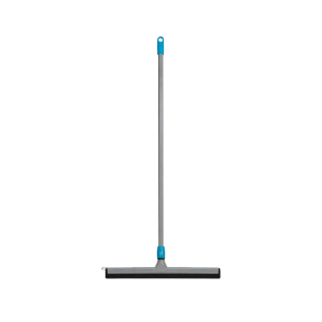 Gulvskraber 45 cm med metalskaft 130 cm � Dobbelt gummi
