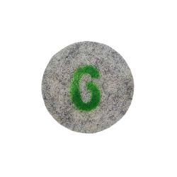 Supershine Soft, diamant pads 6"  (grit 6)