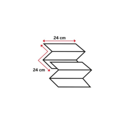 H�ndkl�deark Katrin Plus Non-Stop Wide Z-Fold 2-lag L24xB24xD8cm Nyfiber Hvid