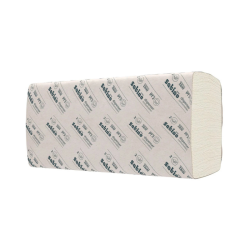 Hndkldeark Satino Prestige Z-fold 2-lag 20.6x24x8 cm Hvid