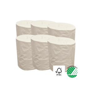 H�ndkl�derulle Pristine Extra Soft 1-lag �20xB20.5cmxL280m U/Hylse Nyfiber Hvid