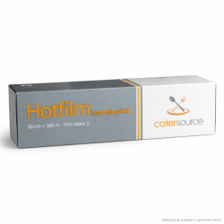 Hotfilm PVC 29 cm x 300 m, uperforeret husholdningsfilm