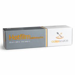 Hotfilm PVC 29 cm x 300 m, uperforeret husholdningsfilm