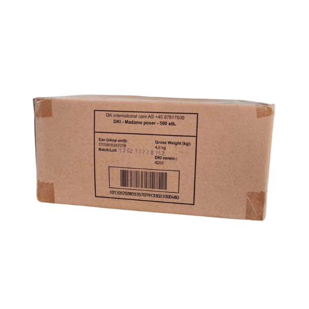 Hygiejnepose til stativ, hvid