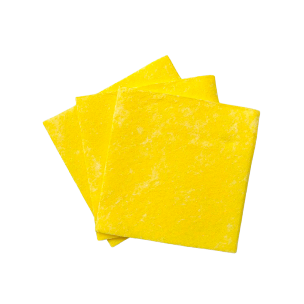 Gul karklud / altmulig klud, 100 g. 10 stk.