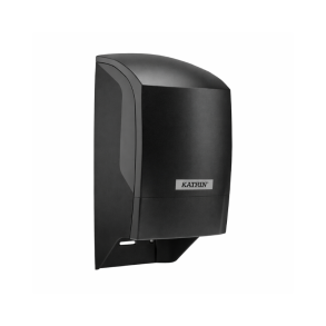 Dispenser Katrin Toiletpapir System L17.2xB15.2xH31.2cm Plast Sort til 2 ruller