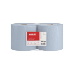 Industrirulle Katrin 2-lags bl� 22 cm x 360 m