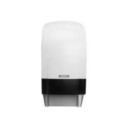 Katrin toiletrulle-dispenser / hvid plast / til 2 ruller