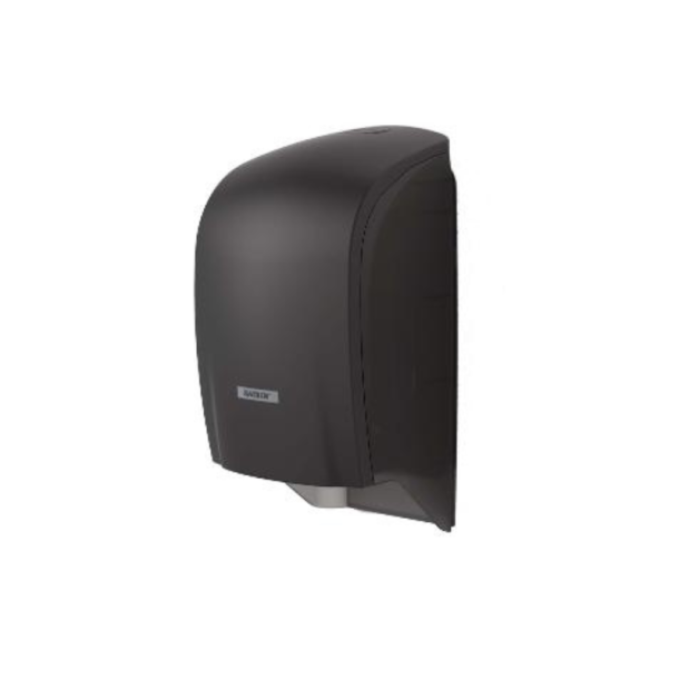Katrin toiletrulle-dispenser / sort plast / til 2 ruller