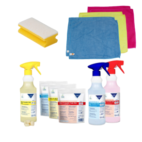 Alt i n pakken - 90 flasker rengring!