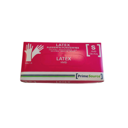 Handske Engangs Prime Source uden Pudder Latex AQL. 1,5 hvid
