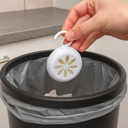 Lugtfjerner til affaldsspande