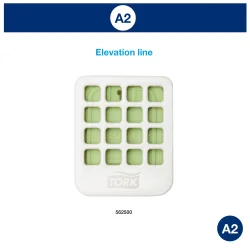 Duftfrisker - Tork Airfreshener Disc ble A2
