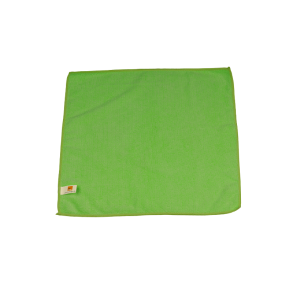 Microfiberklud, grn - 295 GSM - 32x32cm
