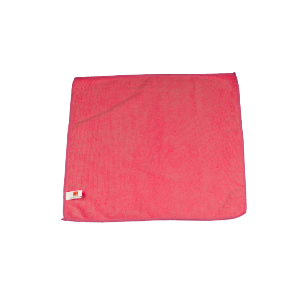 Microfiber klud, lyserd - 295 GSM - 32x32