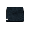 Microfiberklud sort 295 GSM, 32x32cm