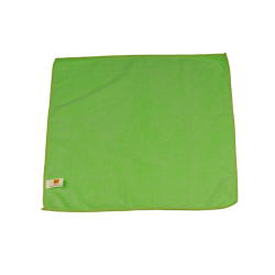 Microfiberklud, grn - 295 GSM - 40x40cm