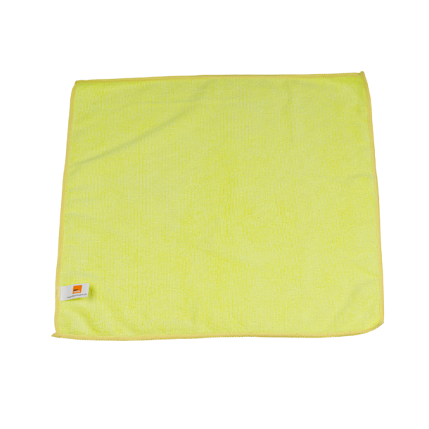 Microfiber klud, gul - 295 GSM - 40x40