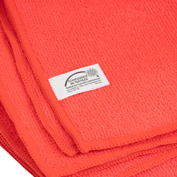 Microfiberklud, OEKO-TEX�, 4 farver, 32x32cm