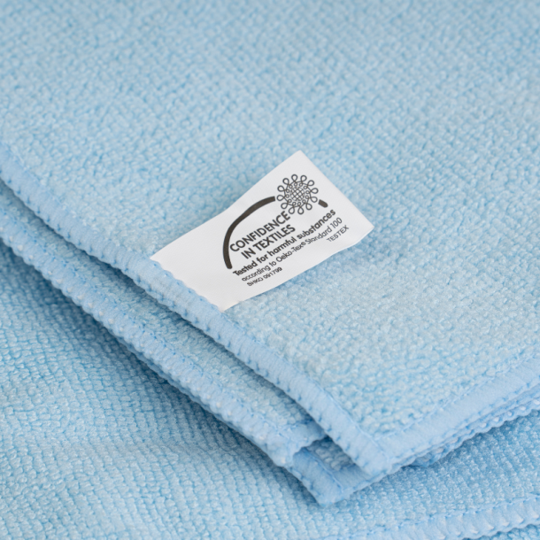 Microfiber universalklud - kotex mrket 4 farver, 32x32 cm. Bl&aring;
