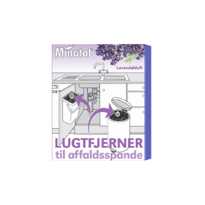 Lugtfjerner til affaldsspande
