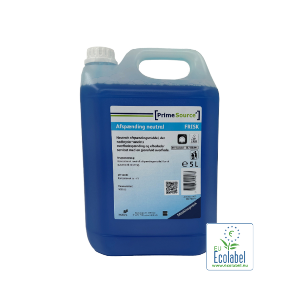 Milj�m�rket afsp�ndingsmiddel til maskinopvask 5 liter