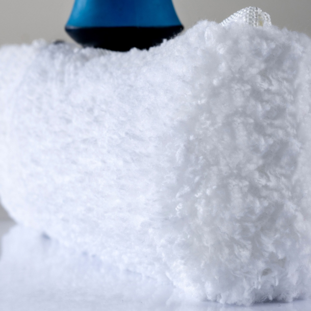 Indvaskerbetr�k 100% mikrofiber med skrubbepad