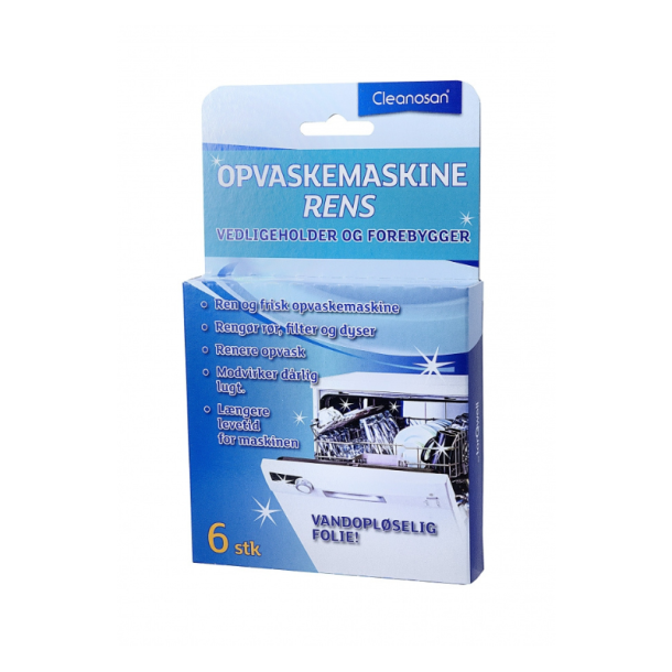 Cleanosan opvaskemaskine rens 